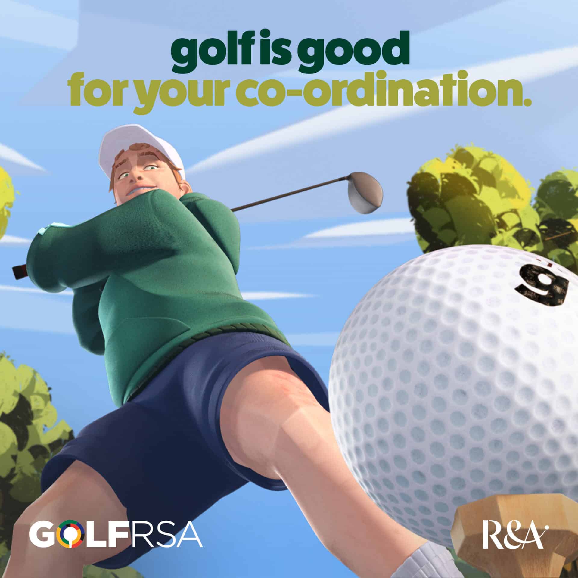 221025_Golf is Good_Health Benefits_1x1_GRSA_CO-ORDINATION